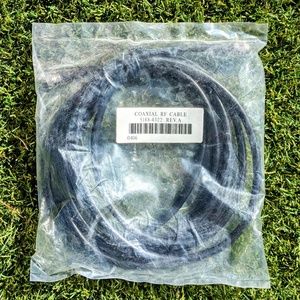 6 ft. RG59/U 75ohm SMA Male to Male Video Antenna Coaxial Composite Video Cable